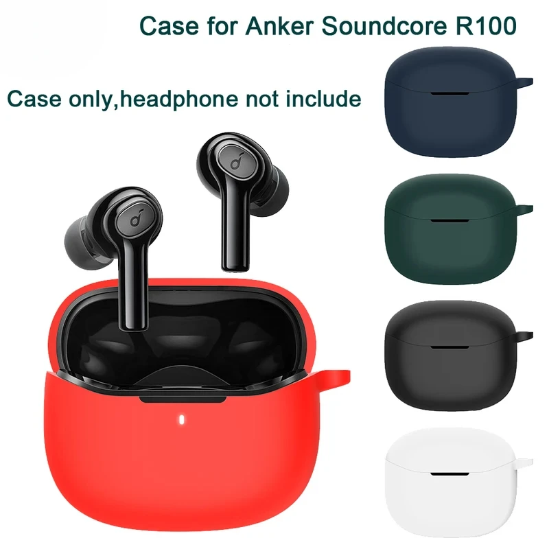 Washable Dustproof Full Protective Silicone Skin Cover Accessories for Anker Soundcore R100