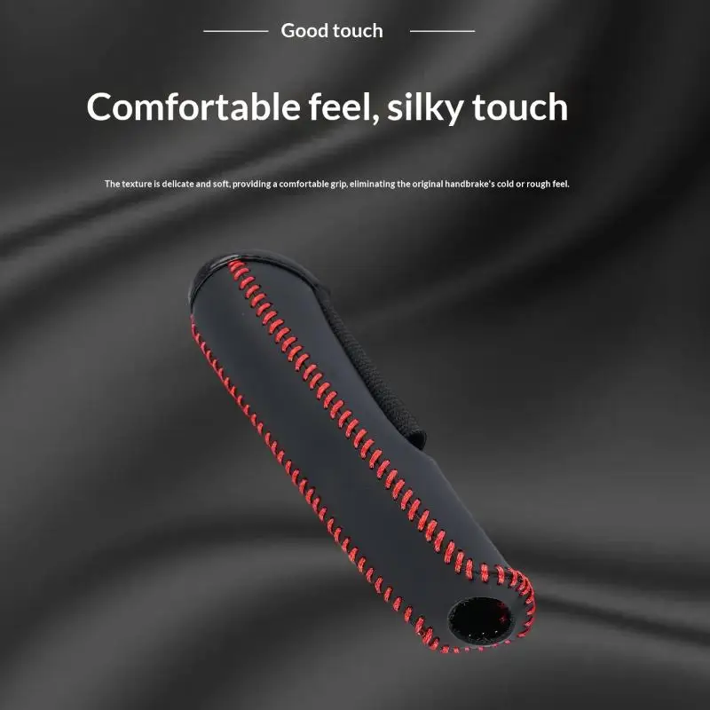 New Car Artificial Leather Handbrake Cover Protective Sleeve Hand Brake Protection Car Interior Accessories