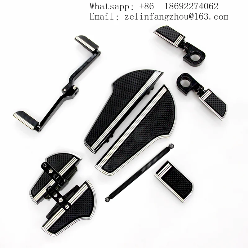 

The Motorcycle Front Footrest Kit Is Suitable For Harley Travel Road Gliding The King Of Street Gliding, Electra Glide 1993-2025
