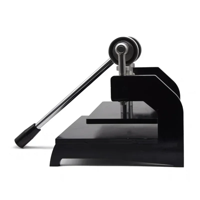 Multi-function manual press manual knife die cutting leather cloth cutting punching embossing machine