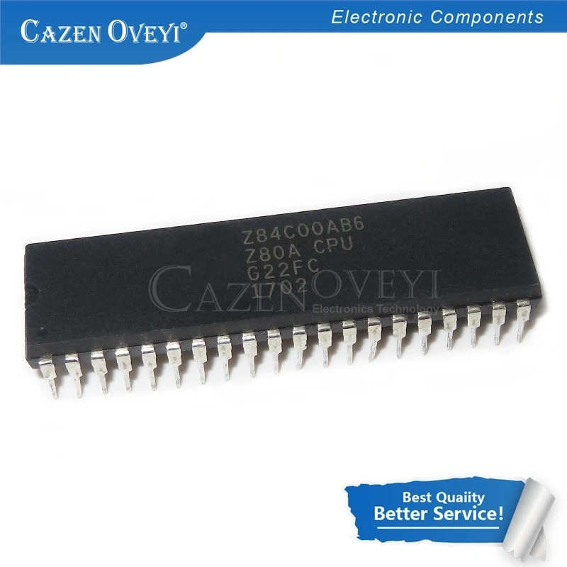 Stabile Leistung, 5 Stück/Los, Z84C00AB6 Z80A CPU DIP-40, pünktliche Lieferung