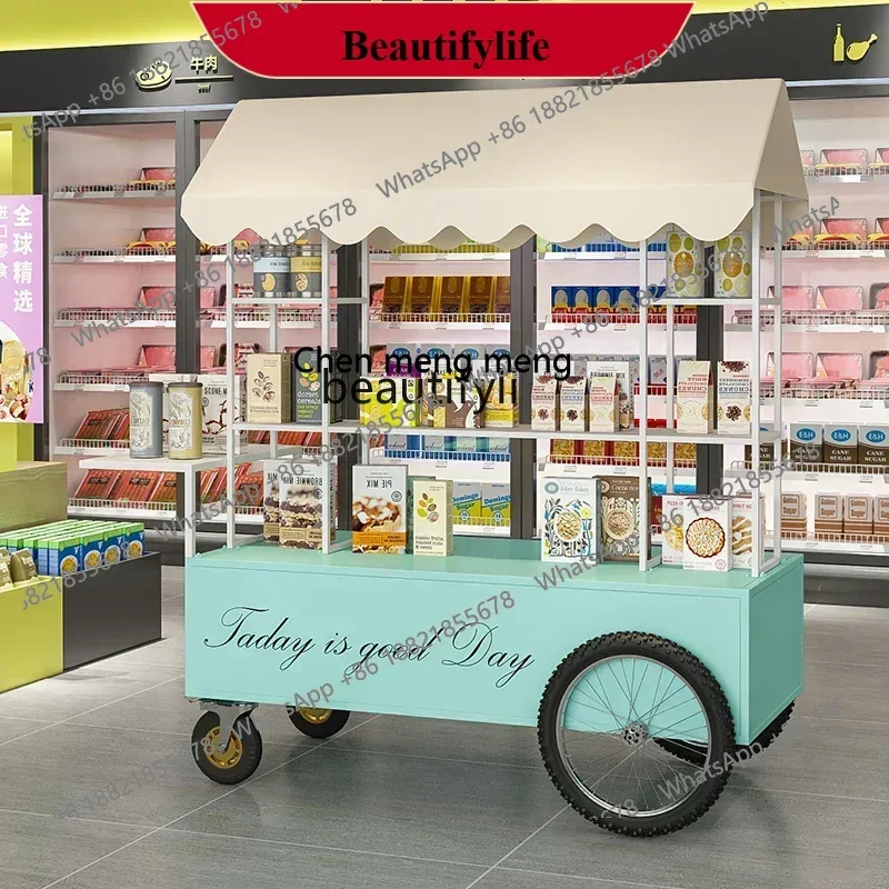 

A06 Держательная тележка для супермаркета Полка для супермаркета Поплавковый рекламный стол Стойка для выставки товаров