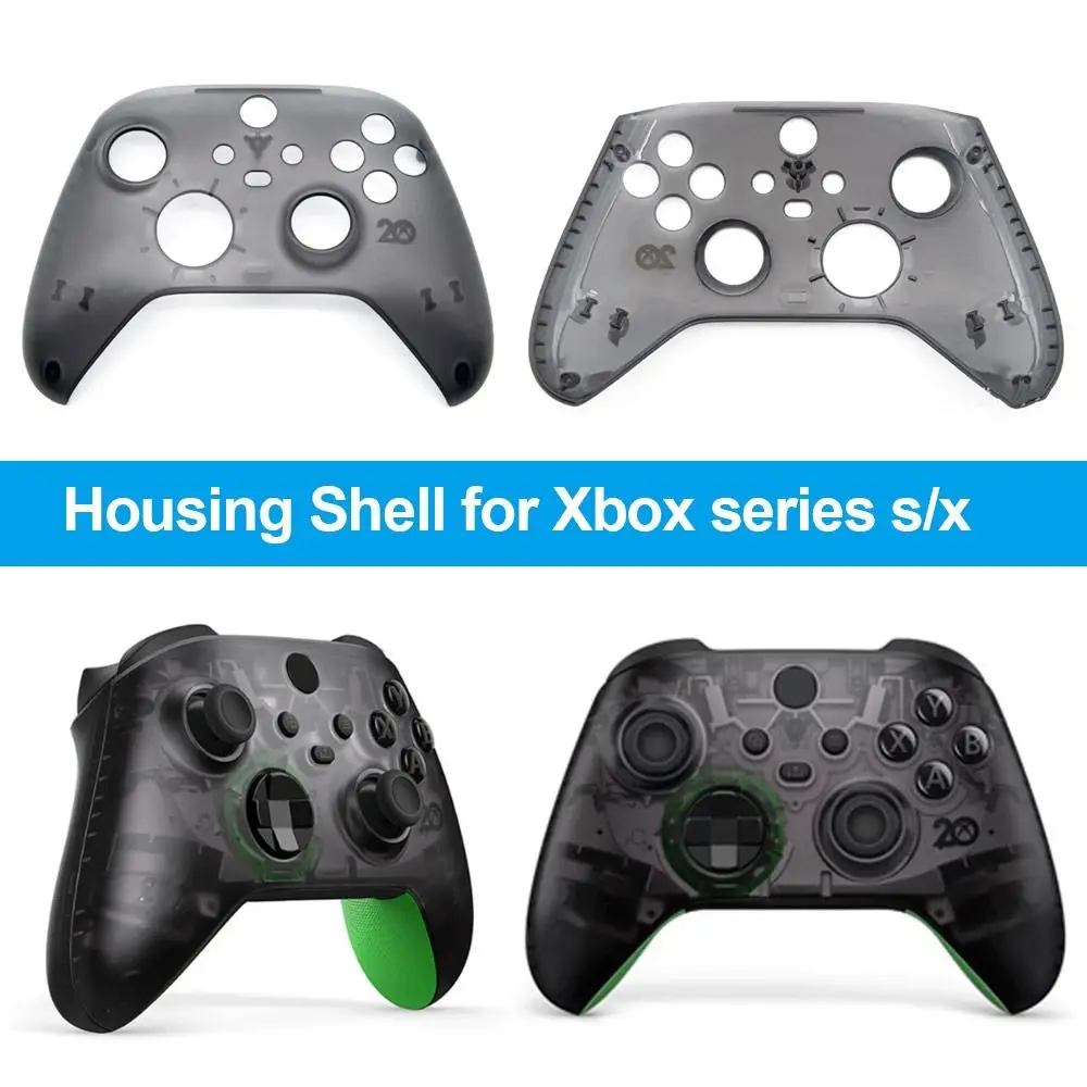 Replacement Faceplate Shell for Xbox series s/x 20 Anniversary Limited Edition for XSX XSS Game Controller Repair Accessories