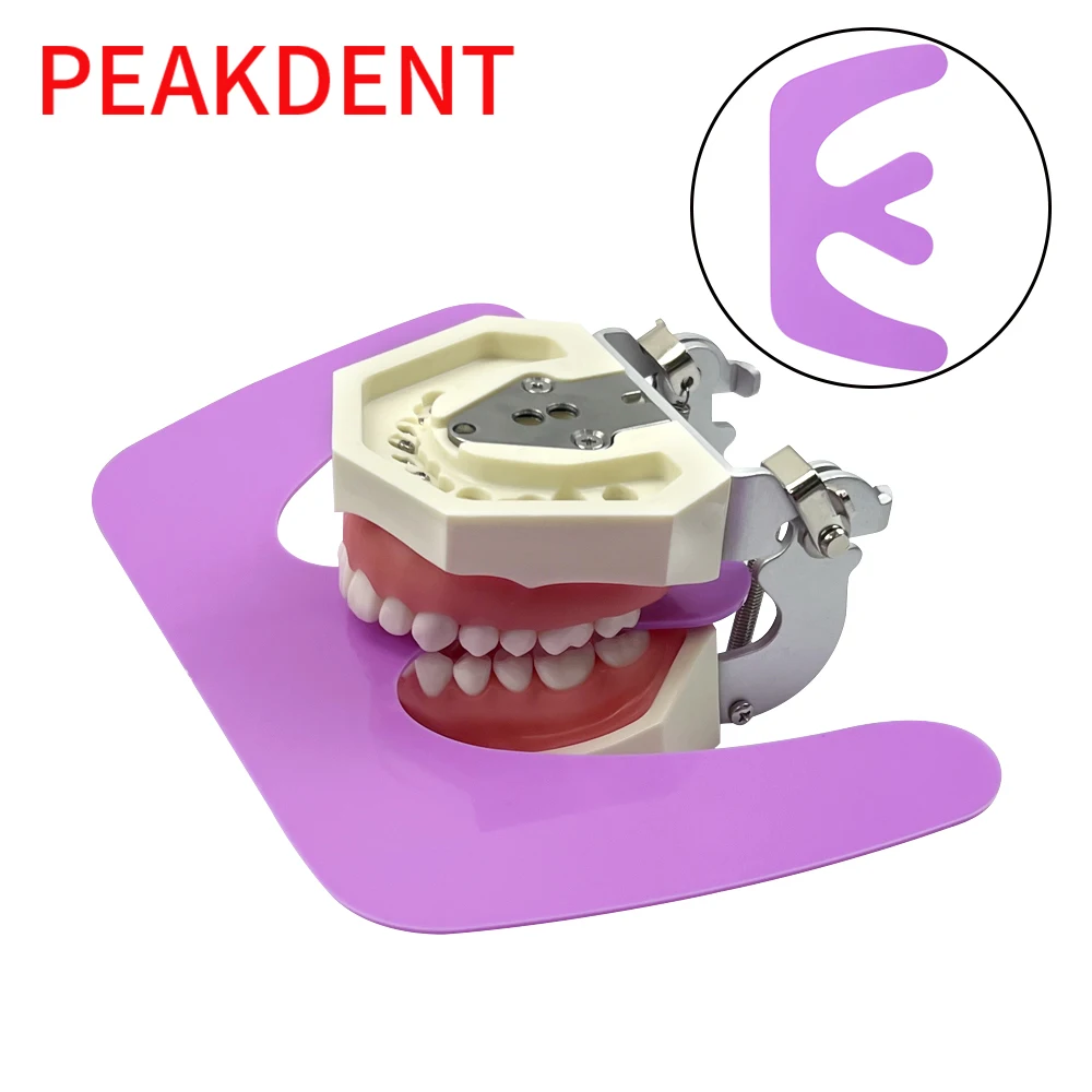 1pcs Dental Orthodontic Occlusal Maxillary Casting Jaw Fox Plane Plate 3D type Complete Denture for teeth whitening