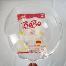 50pc 12/18/20/24/36 inch Inflatable Bobo Balloon Transparent Globes Birthday Party Supplies Wedding Baby Shower Decor  Ballons
