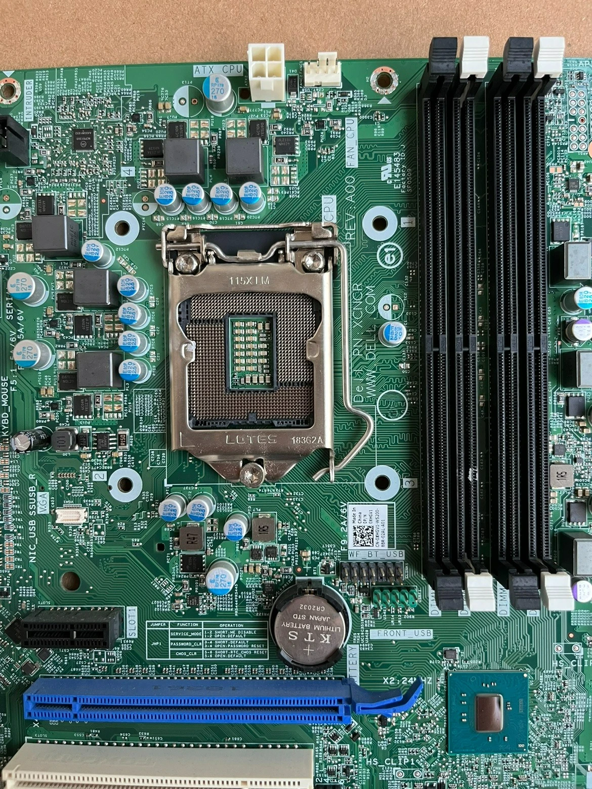 For Dell OptiPlex 7050 Tower MT main board 0XHGV1 062KRH XCNCR  (store code: 0815)