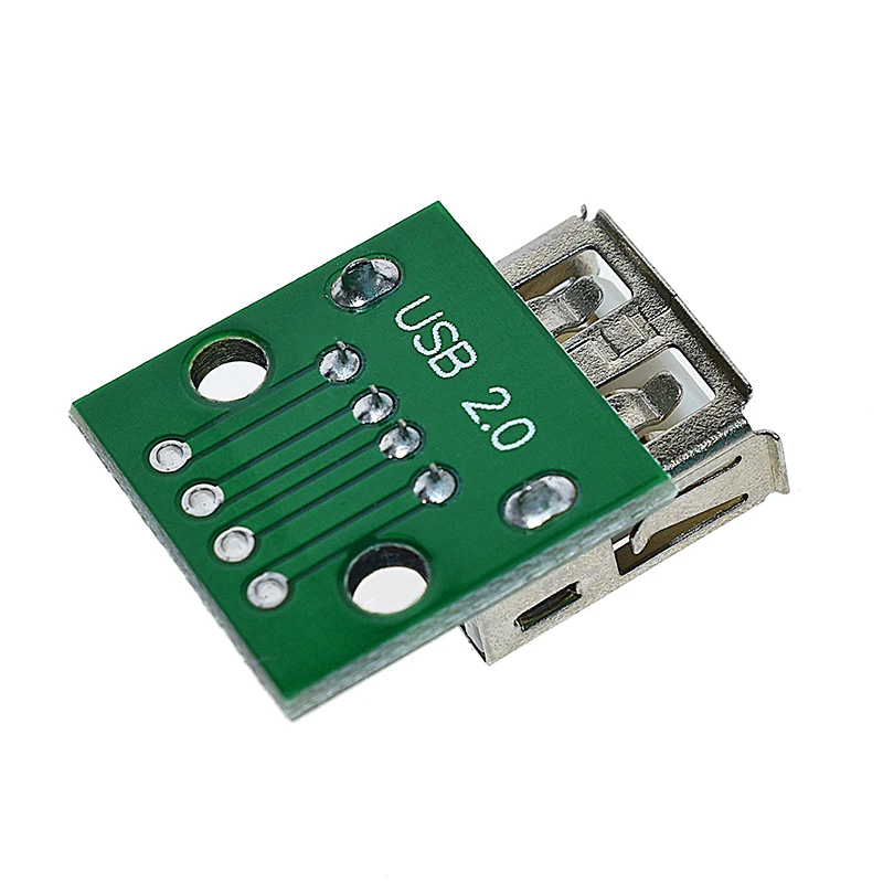 1pcs Type A USB Female To DIP 2.54MM PCB Board Adapter Converter USB connector usb female For Arduino