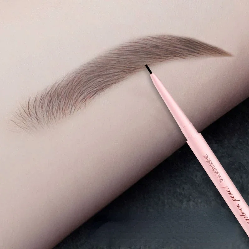 1.5mm Ultra Fine Eyebrow Pencil Double-Ended Waterproof Sweat-proof Long Lasting Professional Eyebrow Enhancers Makeup for Women