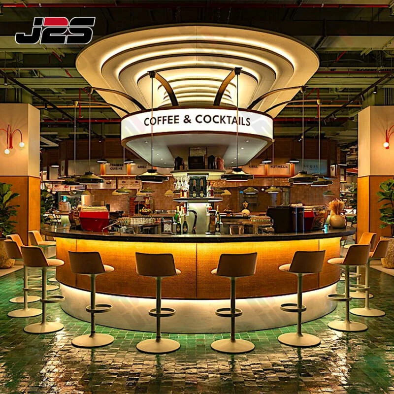 custom.Bar and Lounge Furniture with Outdoor Bar Set Sofa Glass Cabinet and  Restaurant Bar Station
