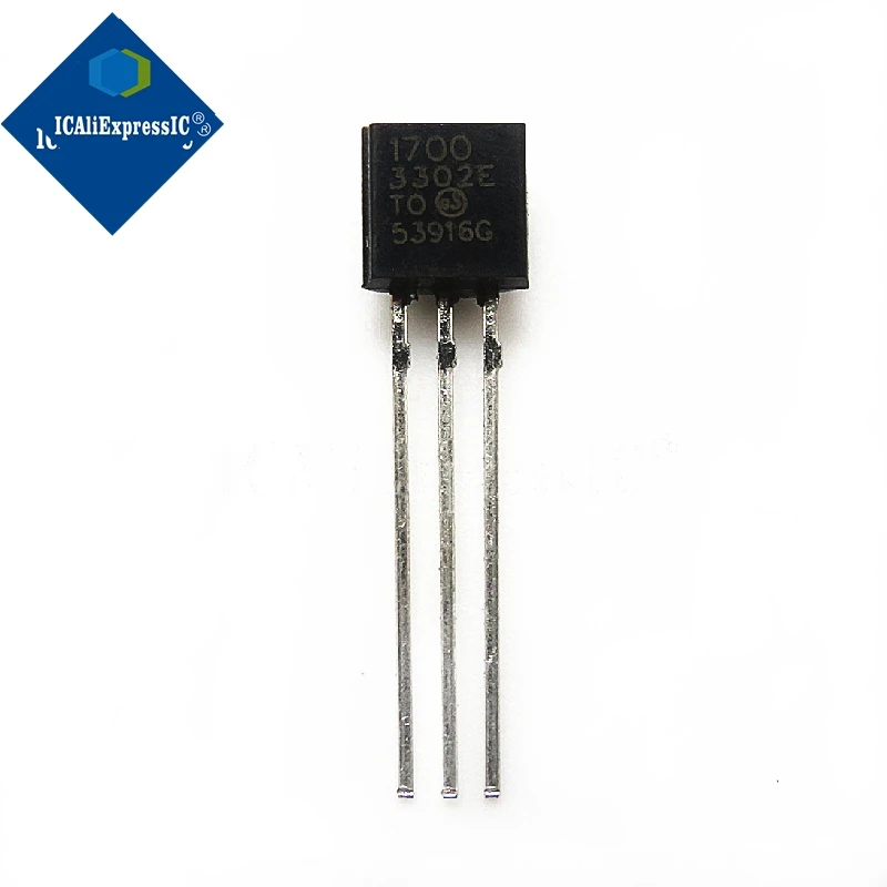 10pcs/lot MCP1700-3302E/TO MCP1700 1700-3302E TO92 MCP1700-3302E Fixed LDO Voltage Regulator In Stock