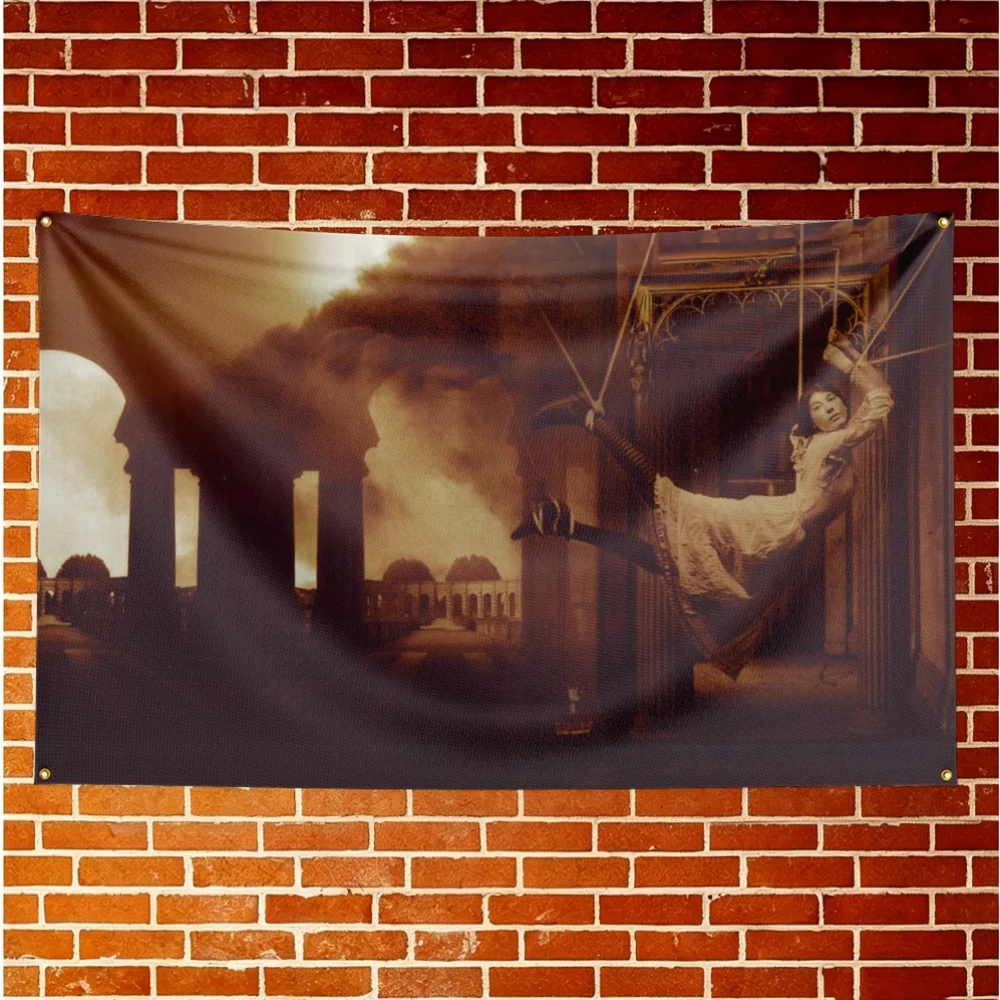 Porcupine Tree Music Flag Banner For Fan Cave Watch Party Tailgate Gathering Indoor Outdoor Backyard Home Festival Ornament Supp