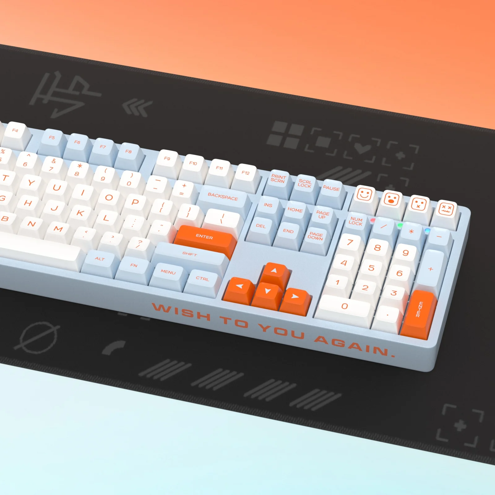 Imagem -05 - Kbdiy-teclado Mecânico Keycap Pbt SA Perfil Salmão Gamer Double Shot Iso mx Switch 161 Teclas Caps 61 68 84 87