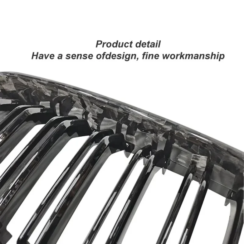 

Forge Carbon Fiber Front Grill Bumper Kidney Grille 3 Series F34 2012-2020