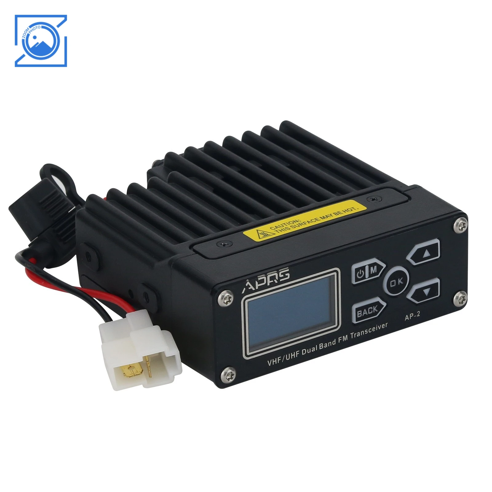 APRS AP-2 Mini VHF UHF Dual Band FM Radio Transceiver Vehicle-mounted for Walkie Talkie