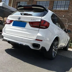 For BMW X5 F15 New High Quality ABS Glossy Black / Carbon Fiber Look Rear Trunk Lip Spoiler Top Wing 2014 2015 2016 2017 2018