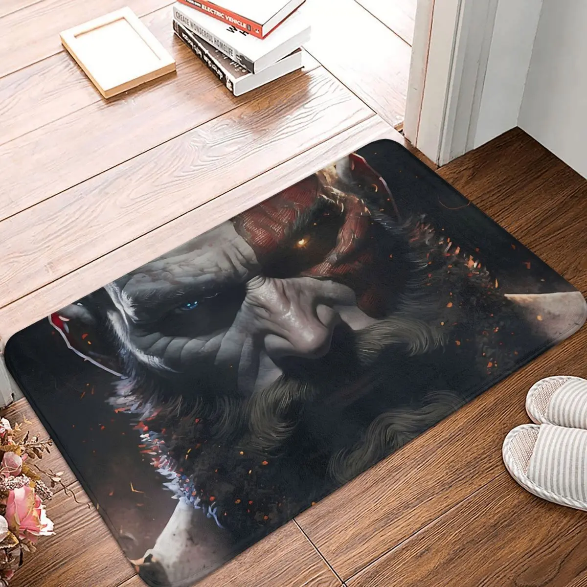 God Of War Ragnarok Game Bath Non-Slip Carpet God Of War Ragnarok Professional Design Mat Welcome Doormat Floor Decor Rug