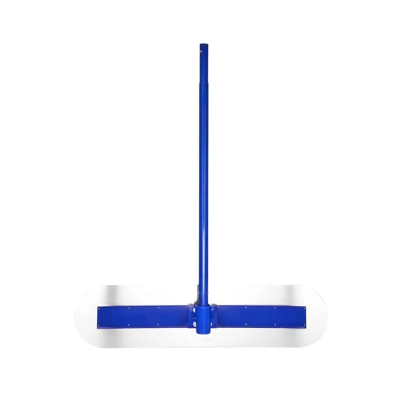 

Magnesium Trowel Board 120 x 18.5 CM For Road Construction Bridge Paving Floor Leveling, 4 Aluminum Alloy Detachable Handles Round End Design Cement Finishing Tool