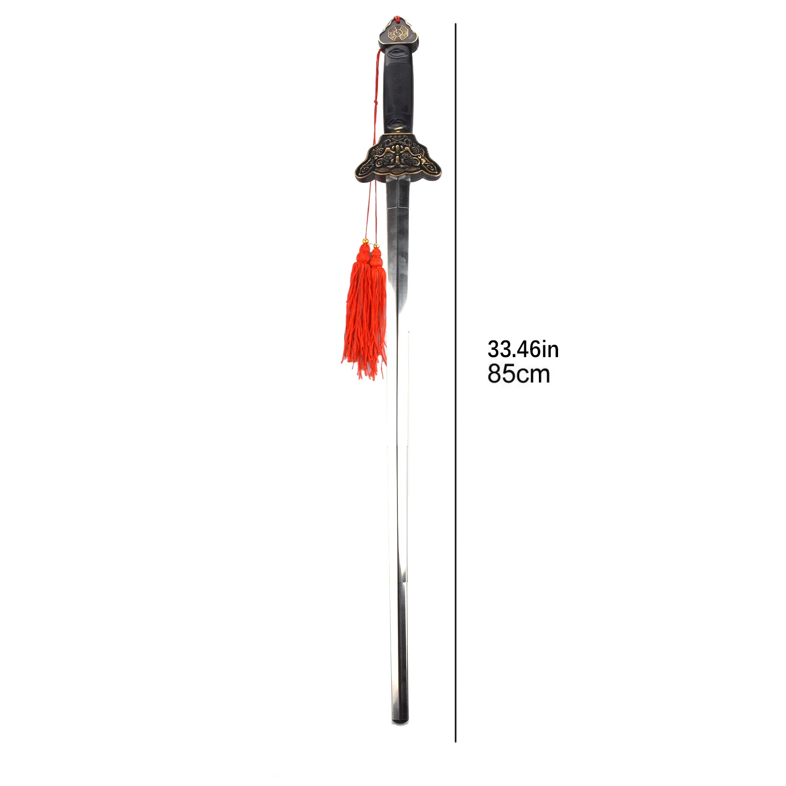 Ajustável 25-86cm Super Espada Engolindo Ilusão Close Up Rua Mágico Real Magia Truque Props