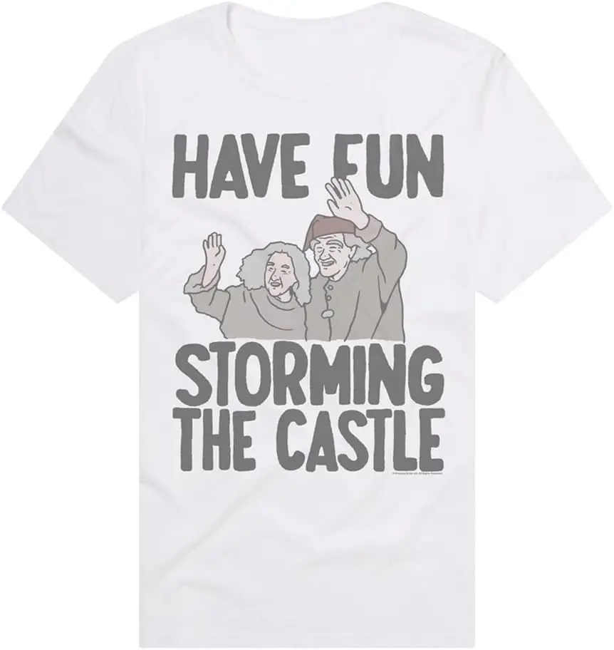 

Popfunk Official Princess Bride Have Fun Storming The Castle Adult Unisex Classic Ring-Spun T-Shirt