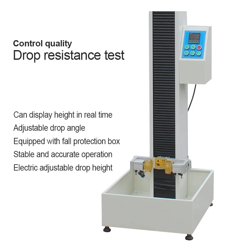 Electric Free Fall Tester, Headphone data cable plug socket, Electronic product Pneumatic Drop Tester