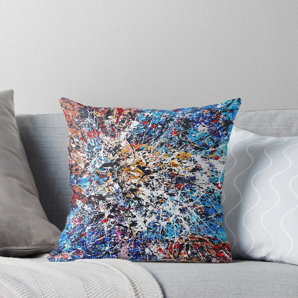 

the sky by Jackson Pollock Throw Pillow sleeping pillows autumn pillowcase pillow