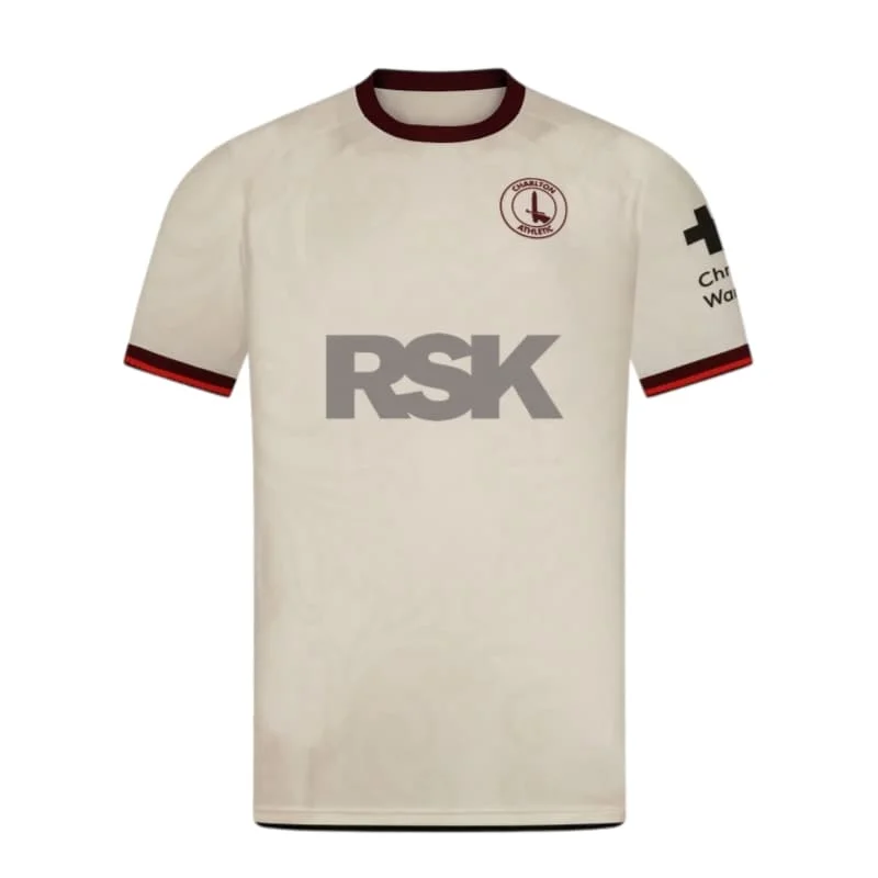 Neue Charlton Athletic Heim- & Auswärtstrikots für die Saison 2026-27 – Atmungsaktive T-Shirts für Erwachsene & Kinder (Fanbekleidung / Familien-Matching) – Detail 6