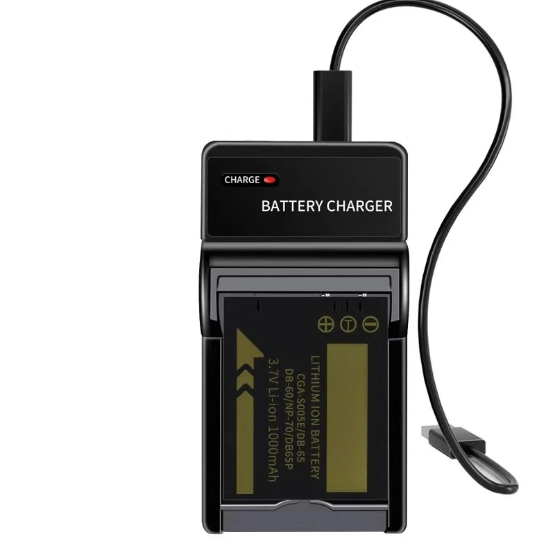 For ricoh ccd camera db-60 battery r3 r4 r30/40/5 gx100/gx200 gr2 charger