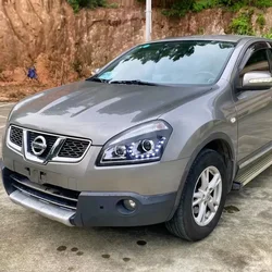 Car Front Lamps for Nissan Qashqai 2008-2016 Led Auto Headlights Assembly Upgrade Projector Lens High Configure Accessories