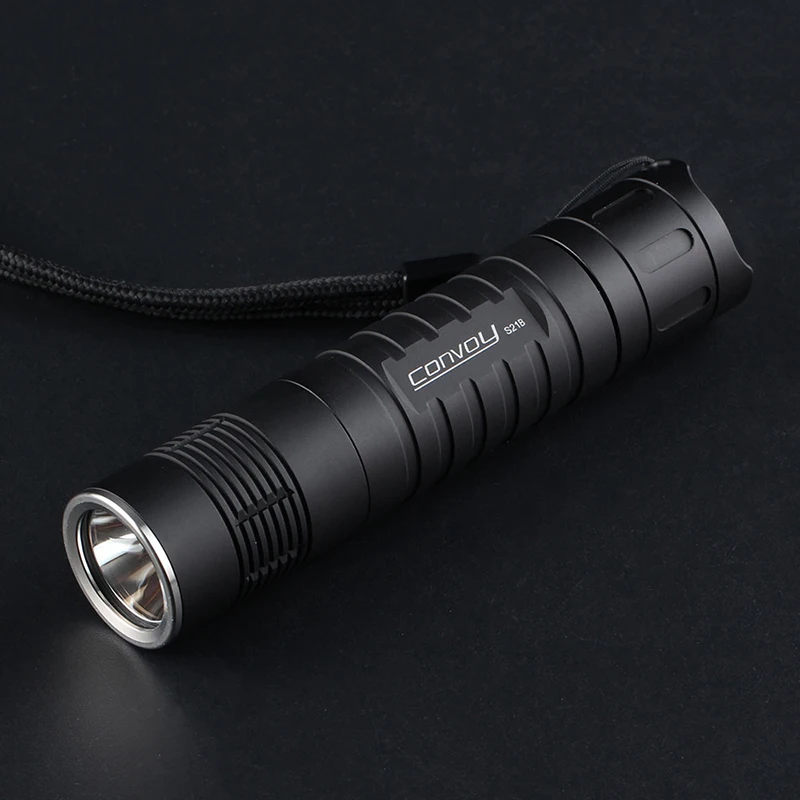 Convoy Flashlight S21B SST40 Led Inside Portable Torch Flash Light Tactical Lanterna 21700 Lantern Fishing Camping Work Latarka