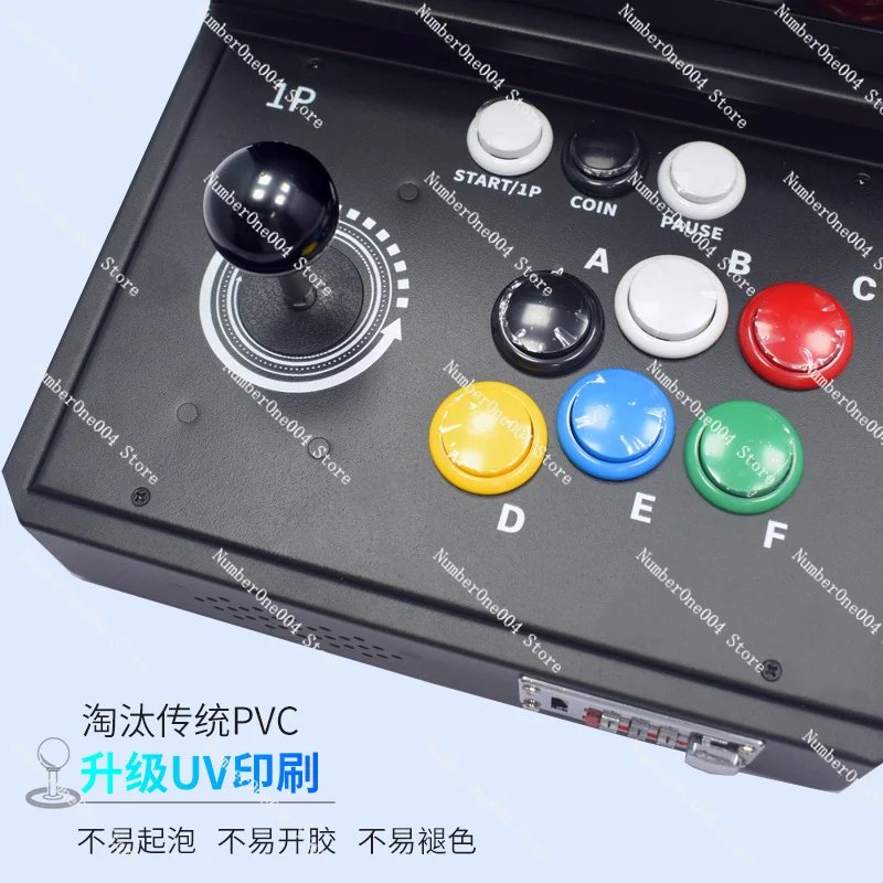 Machine de jeu d'arcade domestique, Portable et pliable, Joystick à Double écran, tout-en-un