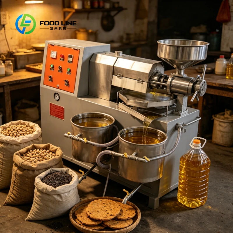 Customized Cold & Hot Press Screw Oil Machine, 220V Automatic Press for Peanut, Sesame, Palm & Mustard Seed Oil Making