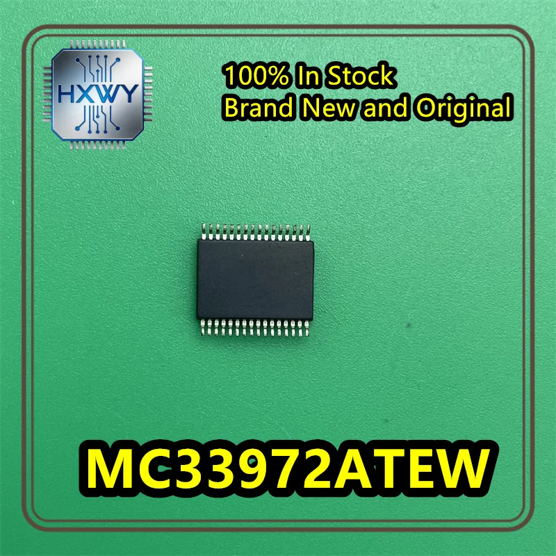 (5/20 pieces) MC33972ATEW SSOP-32, a commonly used and easily damaged chip in automotive computer boards, brand new, original