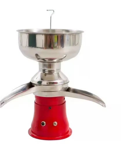 110v/220v Electric Milk Cream Centrifugal Separator Machine 50L/H Stainless Steel Milk Skimmer for Goats Cow Horse Cheese Butter