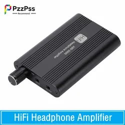 PzzPss 16-300 ohm Headphone Amplifier 16-150 ohm HiFi Earphone Amplifier 3.5mm Jack Aux Portable Adjustable Audio Amp