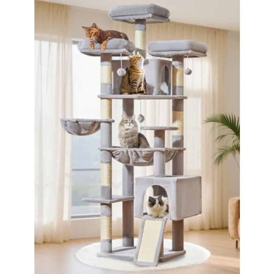 76-Inch Cat Tree Xx…
