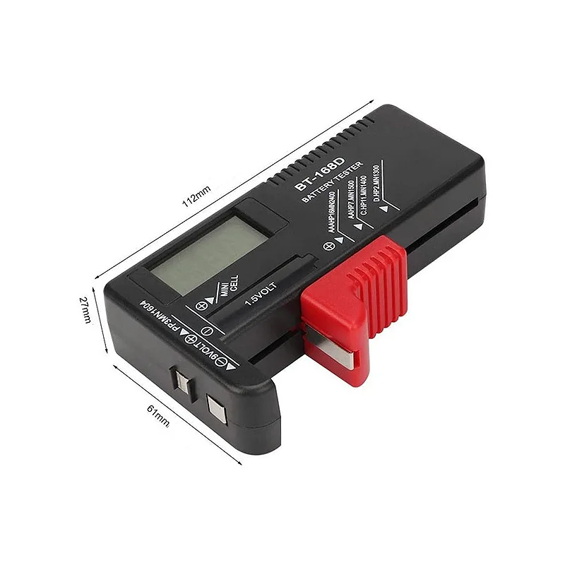 Digital display detection display BT-168D can measure No. 5 and No. 7 rechargeable batteries