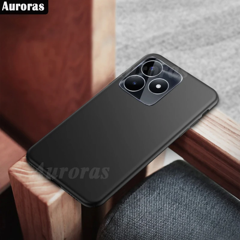 Auroras لهاتف Realme Note 50 4G حافظة كلاسيكية من السيليكون مقاومة للصدمات غطاء ناعم لهاتف Realme C55 C51 C67 Fundas