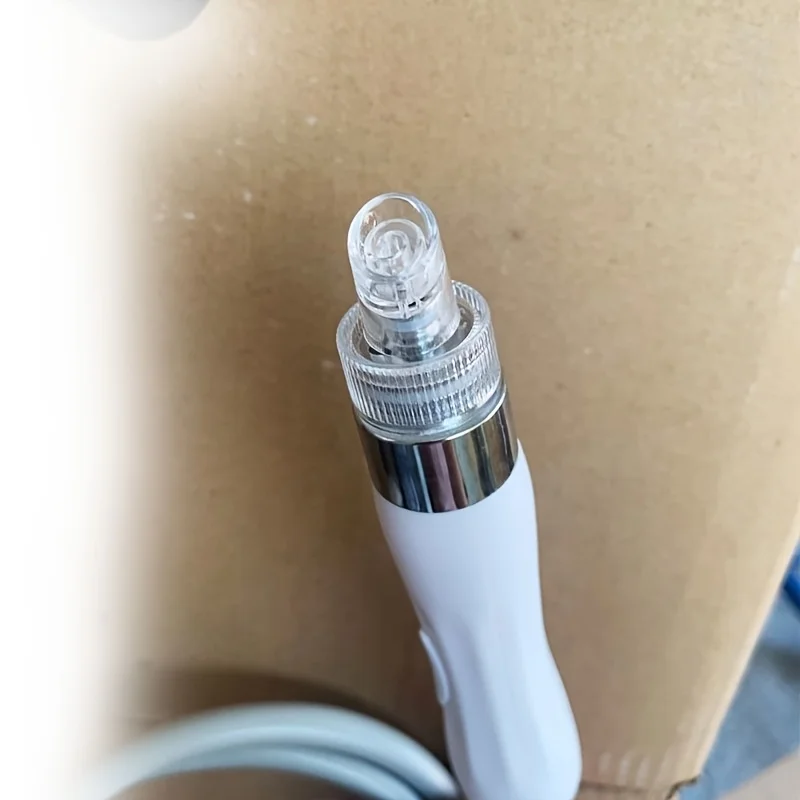 6 szt. Wymienne końcówki do urządzenia do oczyszczania twarzy, dysze do usuwania zaskórników, plastikowe końcówki do peelingu skóry, hydro-oksigenacyjne czyszczenie