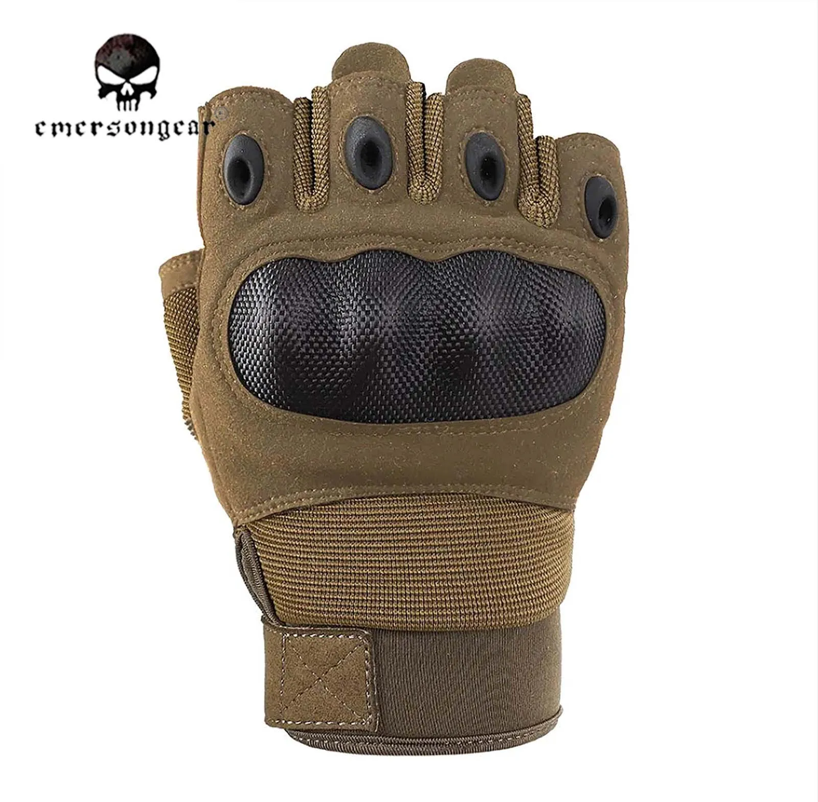 Outdoor Tactical Half Finger Gloves Combat Hand Protective Gear Hunting Milsim Trekking Hiking Training Outdoor