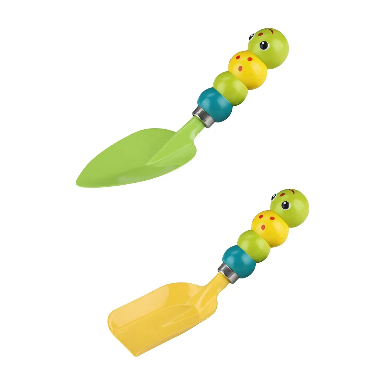 

Kids Garden Hand Shovel Caterpillar Shaped Handle Scoop for Planting Flowers