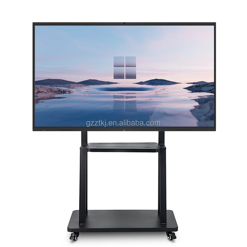 

85-дюймовая 4K 120 Гц Android 14 Smart Board Интерактивная доска Цифровая интерактивная плоская панель Электронная доска