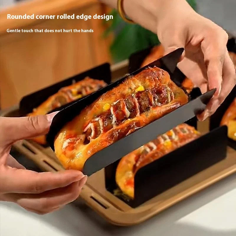 

2025 New U-shaped Pork Bag Mold Baking Hot Dog Pork Roast Bread Mold Non-stick Cranberry French Stick Cookie Tools