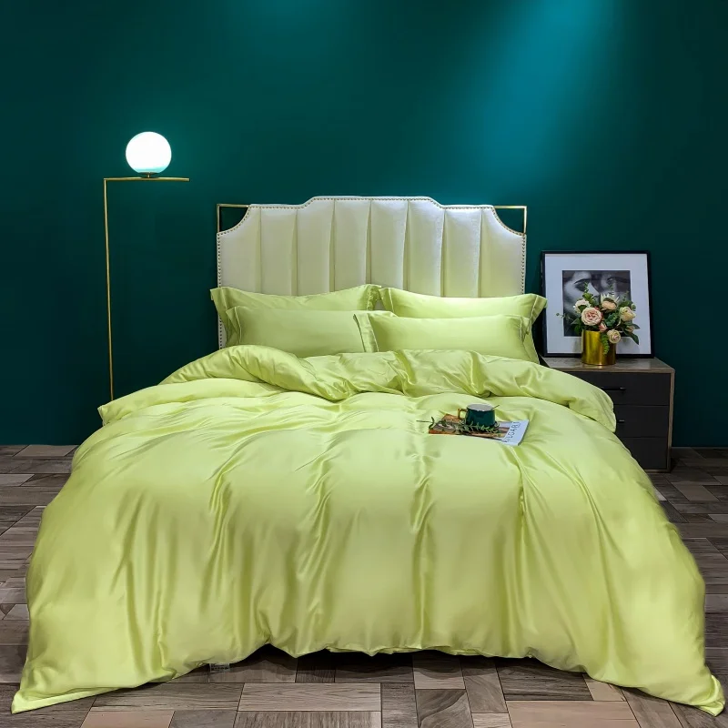 Solid Color Duvet Cover Quilt Cover High-Grade Queen King Size Comforter Cover 140x200 220x240