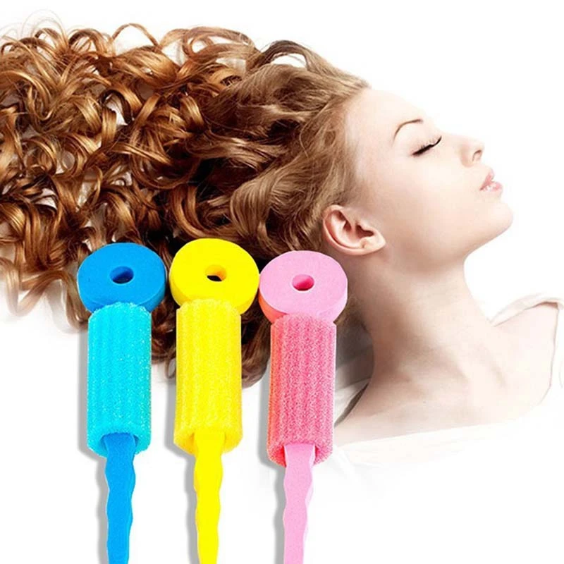 18 PCS Hair Care Foam Rollers Magic Sponge Soft Hair Curler Hair Styling Hair Roll Rollers DIY Tools for Women