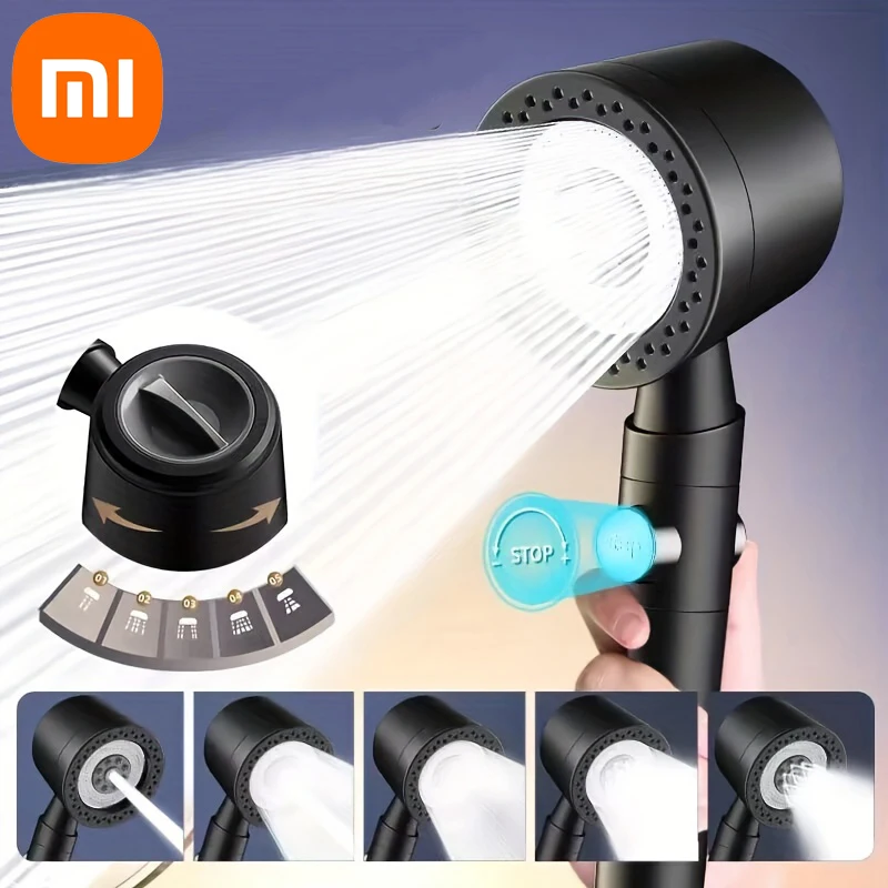 Xiaomi Mijia Shower Set M0en Shower Water Purification Water Saving Water Flow Fine Adjustable Water Flow Shower Set Shower Head