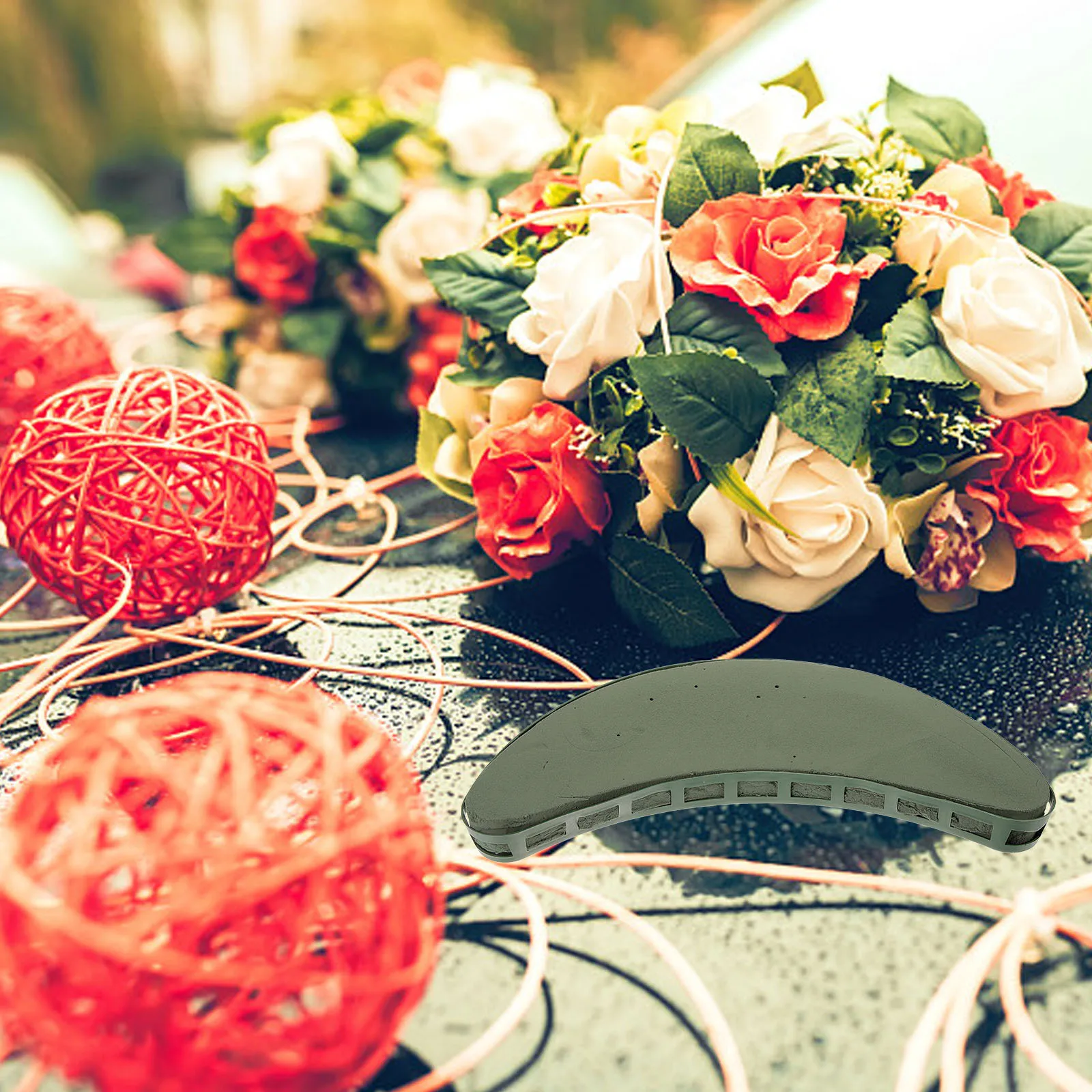 

2pcs Car Hood Decorative Suction Cup Floral Foam Blocks Fast Absorption Flower Mud For Wedding Diy Arrangements Wedding Car