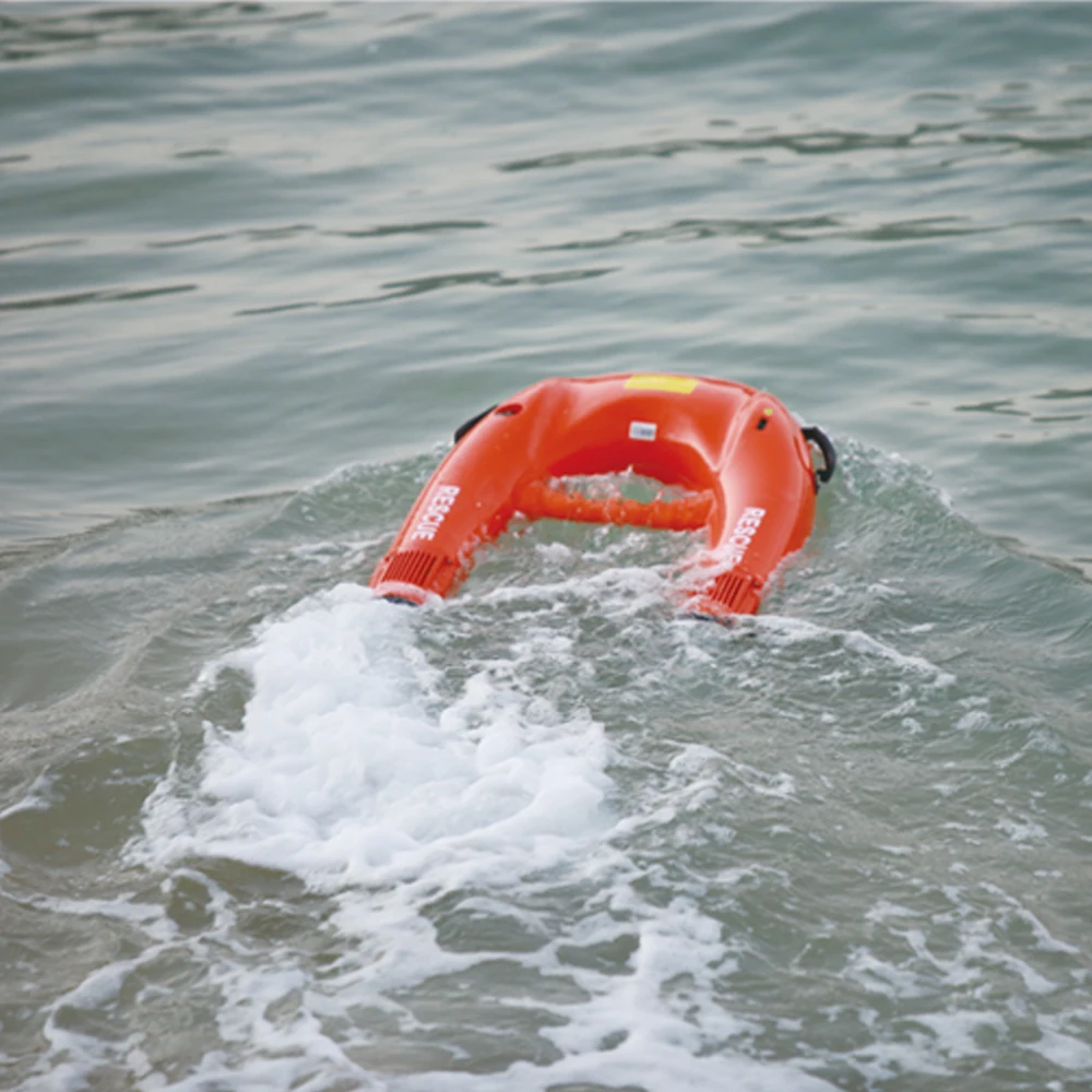 Piccolo robot di salvataggio dell'acqua con salvagente telecomandato senza pilota con caratteristiche salvavita per zattere
