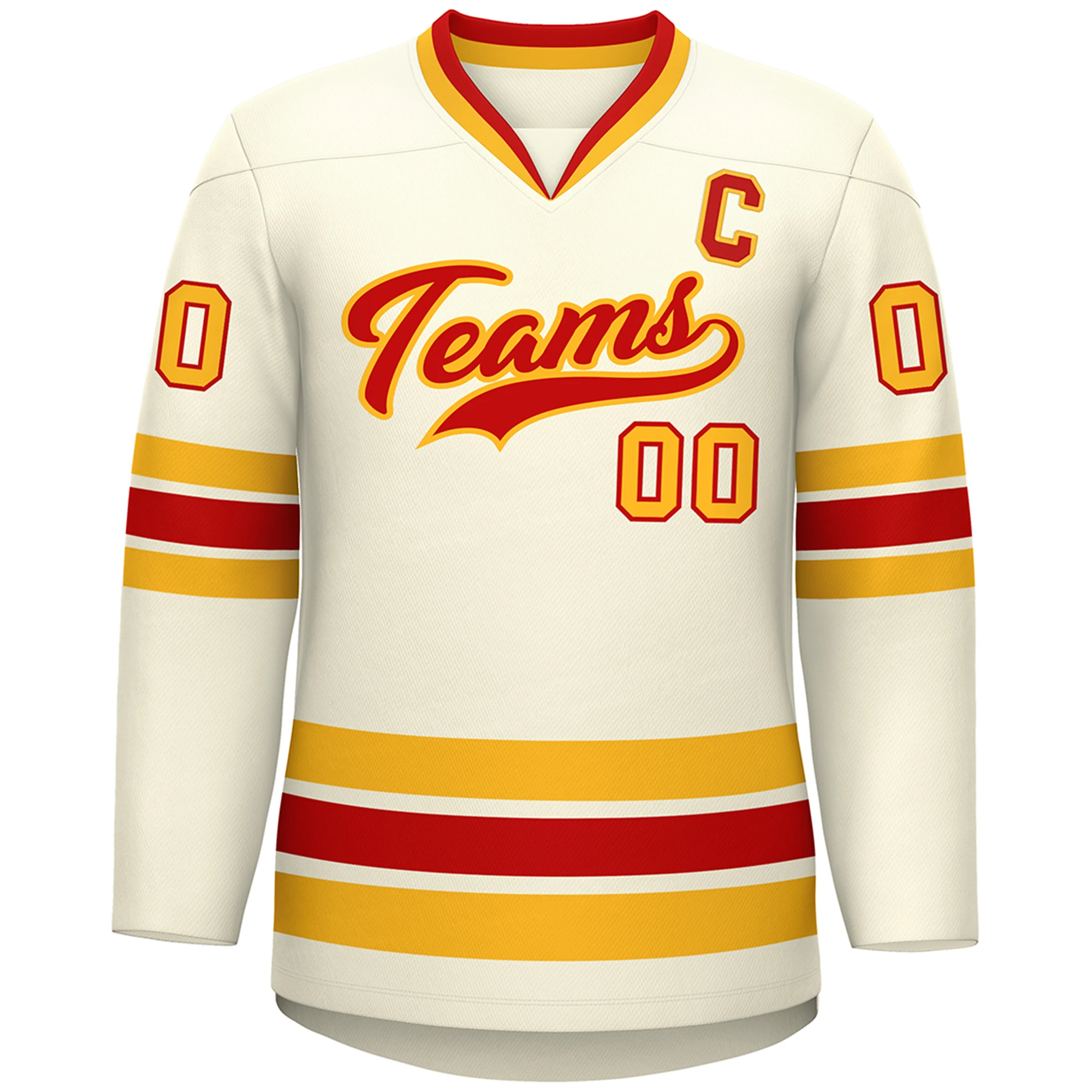 Custom Classic Ice Hockey Jersey Print Your Name Number Competition Training Jersey For Men Team