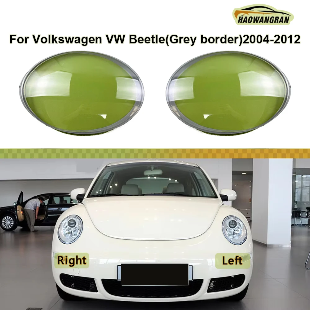

Transparent Headlamp Shell Lampmask Lamp Shade Headlight Cover Replace The Original Lampshade For Volkswagen VW 2004-2012 Beetle