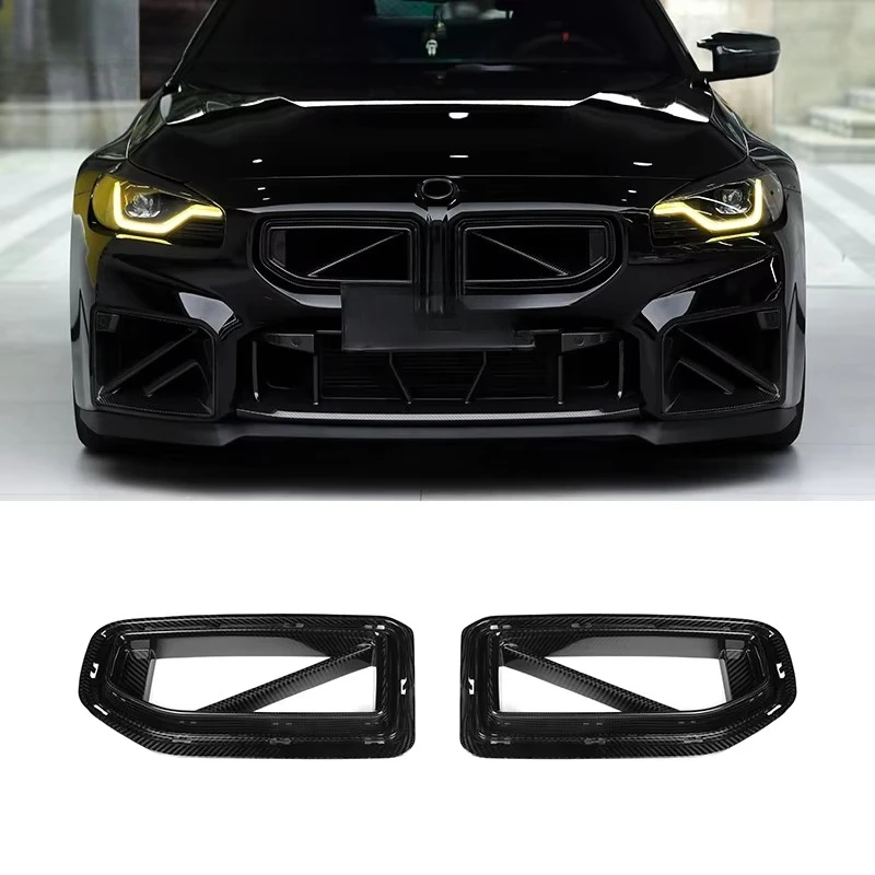 

high quality Dry Carbon Fiber Front Bumper Grill SQ Style Dry Carbon Fiber Grille Auto Part for M2 G87 2023-In M2 G87